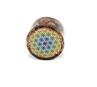 Jet International Mezcla Chakra Orgone Flor de la vida Torre Buster Orgonita Piezoeléctrico Generador de protección EMF Frecuencia 40 páginas El folleto de terapia de cristal La imagen es SOLO una r