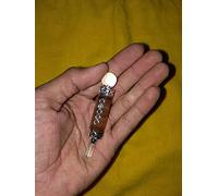 Jet International Mini Chakra Stick de Flourite Multi Energizado 3-3.5 pulgadas Aprox. Varita de bolsillo Terapia con cristales Curación Espiritual Divina India Geometría A ++