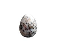 Jet International Natural Rainbow Moonstone Gemstone Egg 45-50 mm A + Tallado a mano Cristal Altar Curación Enfoque devocional Espiritual Chakra Limpieza Cristal metafísico La imagen es SOLO una ref