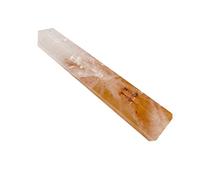 Jet International Obelisco de cristal de litio y cuarzo raro de 3,5 pulgadas aprox. Jumbo A + Ágata cargada limpiada energizada de alta calidad Auténtica piedra preciosa Imagen de cristal genuino es