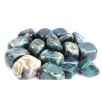Jet International Ocean Jasper Tumbled Stone 100 gramos A ++ Aprox. Folleto de terapia de cristales metafísicos de curación de alto grado de 0.75 "a 1" pulgada