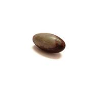 Jet International One Narmada 1"Stone Shiva Lingam Sacred India Piadosos Vedas Upanishads Hindú Auspicioso Fertilidad Vida sexual Río Narmadeshvar Lord Shiva Altar Guía La imagen de curación es S
