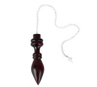 Jet International Péndulo egipcio de palisandro energizado R-6 Folleto de terapia de cristal de alta calidad A ++ Meditación curativa Reiki espiritual Encontrar objetos perdidos La imagen de la pers