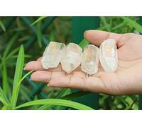 Jet International Poderoso Cristal natural Punto de cuarzo Usui Reiki Curación Conjunto Chakra Equilibrio Meditación Piedra preciosa Espiritual Energizado Positivo Paz mental Prosperidad Crecimiento