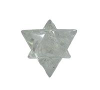 Jet International Rare New Natural Cystal Quartz Large 2 "Merkaba Gemstone Enorme Big A + Tallado a mano Mineral Rock Crystal Altar Dios Oración Mantra Om Altar Bandeja de curación Plato Enfoque d