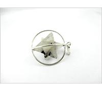 Jet International Rutilated Quartz Spinning Star Merkaba Colgante 1 pulgada Terapia de cristal Folleto de 40 páginas Tratamiento de equilibrio de Chakra
