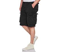 JET LAG Pantalones cortos cargo para hombre con cinturón Take Off 8 en muchos colores, Negro , 34W