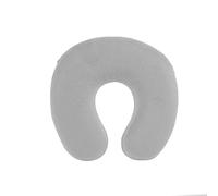 JET LAG - VO1172 Cojín de Viaje de Espuma Viscoelástica Desenfundable - Diseñado para Confort Óptimo - Se Adapta a Tu Morfología - Tamaño 29 cm - Color Gris