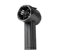 Jet seco seco potente motor sin cepillo Ajuste de velocidad sin pasos Ventilador de turbo portátil con luz ambiental SOS para uso al aire libre