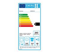 Jet Set Secadora de ropa Secadora por salida de aire 1020W EEC C 3kg 50cm Negra Klarstein