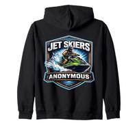 Jet Skiers Anónimos Adictos Al Dueño De Jet Ski Amante Sudadera con Capucha