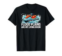 Jet Skiing Flood Plains Are My Living Room Camiseta
