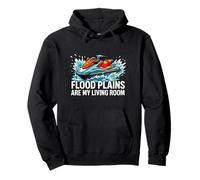 Jet Skiing Flood Plains Are My Living Room Sudadera con Capucha