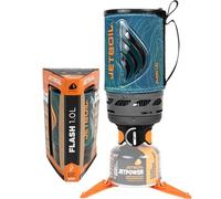 Jetboil Flash - Estufa portátil de ebullición rápida de 1.0L para acampar y mochileros con encendido automático de 1 paso, nuevo para 2025, quemador de propano/isobutano con taza de cocina, topo