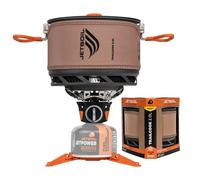 Jetboil TrailCook - Estufa de camping y mochilero de 2.0 L con control de calor ajustable, nuevo para 2026, color marrón