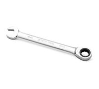 Jetech 16 mm Llave de engranaje de trinquete combinada, llave de engranaje de acero Cr-V de grado industrial métrica en acabado de cromo pulido