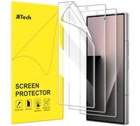 JETech Frontal Protector de Pantalla para Samsung Galaxy Z Fold 7 2025, Cobertura Completa Película PET, Amigable para Funda, HD Transparente, 3 Unidades
