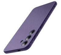 JETech Funda Agarre para Samsung Galaxy S24, Carcasa Protectora TPU Suave Slim Ajuste con Protección Completa Lente Cámara, Antigolpes (Violeta Cobalt)