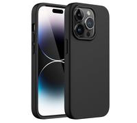 JETech Funda de Silicona para iPhone 14 Pro, Negro
