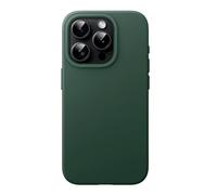 JETech Funda de Silicona para iPhone 15 Pro, Verde Noche | Tacto Suave Sedoso, Carcasa Protección Antigolpes, Resistente a Arañazos, Forro de Microfibra