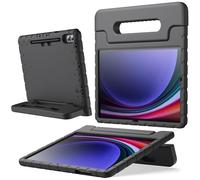 JETech Funda Infantil para Samsung Galaxy Tab S10 Plus/S9 Plus 12,4", Negro