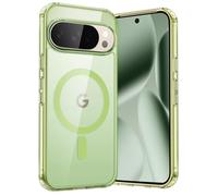 JETech Funda Magnética para Google Pixel 10 Pro XL 2025 Compatible con MagSafe y Cargador Pixelsnap, Carcasa Antigolpes, Anti-Arañazos Respaldo Transparente (Jade)