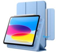 JETech Funda Magnética para iPad (A16) 11.ª/10.ª Generación (2025/2022), Accesorio Magnético, Slim Carcasa con Auto-Sueño/Estela (Azul)