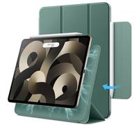 JETech Funda Magnética para iPad Air 11 Pulgadas M4/M3/M2 (2026/2025/2024), iPad Air 5/4 (10,9 Pulgadas, 2022/2020 Modelo, 5.ª/4.ª Generación), iPad Pro 11 (2018), Magnético (Verde Brumoso)