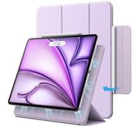 JETech Funda Magnética para iPad Air 11 Pulgadas M4/M3/M2 (2026/2025/2024), iPad Air 5/4 (10.9 Pulgadas, 2022/2020 Modelo, 5.ª/4.ª Generación), iPad Pro 11 (2018), Magnético (Púrpura Claro)