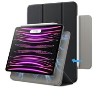 JETech Funda Magnética para iPad Pro 11 Pulgadas (2022/2021/2020/2018 Modelo) y iPad Air 5/4 10,9 Pulgadas, Soporte de Apple Pencil 2ª generación de Carga, Accesorio Magnético (Negro)