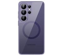 JETech Funda Magnética para Samsung Galaxy S26 Ultra, Compatible con MagSafe, Protección Completa Lente Cámara, Carcasa Protectora Antigolpes, Respaldo Claro Anti-Arañazos (Garza Púrpura)