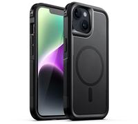 JETech Funda Magnética Reforzada para iPhone 14, Negro