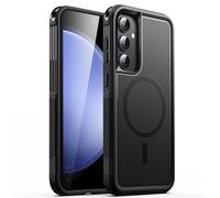 JETech Funda Magnética Reforzada para Samsung Galaxy S23 FE, Negro