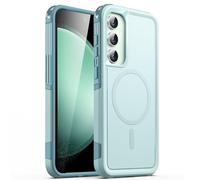 JETech Funda Magnética Reforzada para Samsung Galaxy S23 FE, Verde Menta