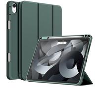 JETech Funda para iPad Air 11" M4/M3/M2 & Air 10,9" 5/4, Verde Brumoso | Para iPad Air 11" (2026-2024) & 10,9" (2022/2020), Protección TPU Suave, Portalápiz, Soporte Tríptico, Ligero Antigolpes