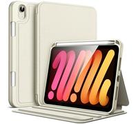 JETech Funda para iPad Mini A17 Pro/Mini 6, Blanco Estrella
