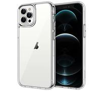 JETech Funda para iPhone 12 Pro MAX, Anti-Amarillamiento, HD Transparente