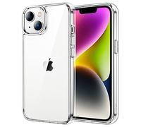 JETech Funda para iPhone 14, Anti-Amarillamiento, Transparente