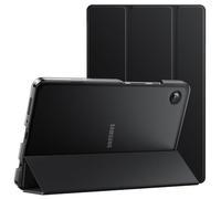 JETech Funda para Samsung Galaxy Tab A11 / Tab A9 8,7 Pulgadas 2025/2023, Carcasa Slim Translúcida Respaldo Trifold Folio Soporte Protectora Tableta (Negro)