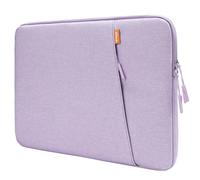 JETech Funda Portátil para 13-14 Pulgadas MacBook Neo (A18 Pro), MacBook Air/Pro (M1-M5) 2020-2026, 13-13,6 Pulgadas Portátil, Impermeable Blanda Bolsa con Bolsillo (Púrpura Claro)