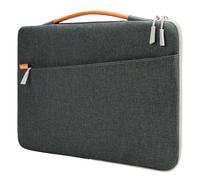 JETech Funda Portátiles para MacBook Neo (A18 Pro), 13-14 Pulgadas MacBook Air/Pro (M1-M5, 2020-2026), Funda Impermeable con Asa Portátil y Bolsillo (Gris Oscuro)