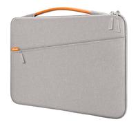 JETech Funda Portátiles para MacBook Neo (A18 Pro), 14 Pulgadas MacBook Pro (M1-M5, 2020-2026), Estuche Bolsa Impermeable con Mango Portátil y Bolsillo (Gris Claro)