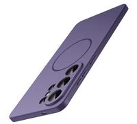 JETech Funda Slim para Samsung Galaxy S26 Ultra, Compatible con MagSafe, Antideslizante Agarre & Protección Completa Lente Cámara, Carcasa Protectora Suave TPU, Antigolpes (Garza Púrpura)