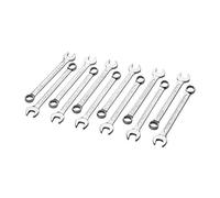 Jetech Llave combinada de 9/16 pulgadas (paquete de 12) - Llave de acero Cr-V duradera SAE pulgadas en acabado arenado