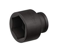 Jetech - Llave de vaso de impacto estándar de 3/4 pulgadas, hecho con acero de aleación de cromo molibdeno, tratado con calor, diseño de 6 puntos, SAE