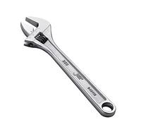 Jetech Llave Inglesa Ajustable de 250mm(10 pulgadas) para Fontanería, Acero Cr-V Forjada, Llave Inglesa Profesional con Gran Aperturaancha
