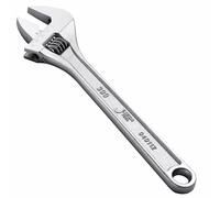 Jetech Llave Inglesa Ajustable de 300mm(12 pulgadas) para Fontanería, Acero Cr-V Forjada, Llave Inglesa Profesional con Gran Aperturaancha