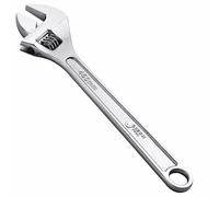 Jetech Llave Inglesa Ajustable de 450mm(18 pulgadas) para Fontanería, Acero Cr-V Forjada, Llave Inglesa Profesional con Gran Aperturaancha