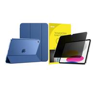 JETech para iPad (A16) 11.ª/10.ª Generación (2025/2022) Funda y Protector Pantalla Privacidad Lote