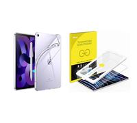 JETech para iPad Air 5/4 (10,9 Pulgadas, 2022/2020) Funda Suave TPU y Protector Pantalla Lote